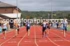 Decathlon 100 metres, 2025 EAP International Combined Events, Hexham, Northumberland.  Photo: David T. Hewitson/Sports for All Pics